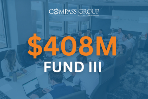 Compass Group closed an oversubscribed Fund III. (Graphic: Business Wire)