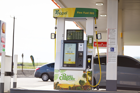 Propel is expanding access for Washington drivers to Propel Flex Fuel E85, a more affordable alternative to petroleum that is compatible with all Flex Fuel vehicles and can be used interchangeably with gasoline. (Photo: Business Wire)