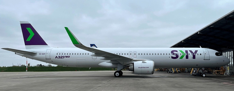 Airbus A321neo Leased by Aviation Capital Group to SKY Airline. (Photo: Business wire)