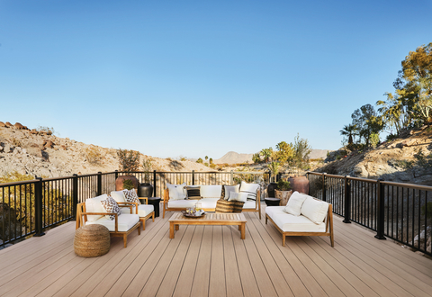 No other decking matches the beauty or performance of TimberTech® Advanced PVC and features an Ignition Resistant designation, Class A Flame Spread Rating, and/or WUI Compliance. (Photo: Business Wire)