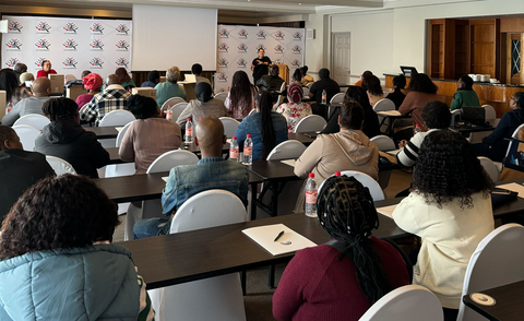 Healthcare workers in Eastern Cape, South Africa enrolled in a week-long Butterfly point-of-care ultrasound training program. (Photo: Business Wire)