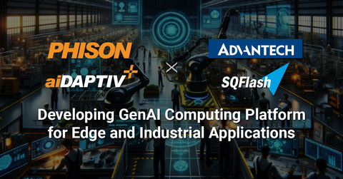 Phison and Advantech develop GenAI computing platform for edge and industrial applications (Graphic: Phison)