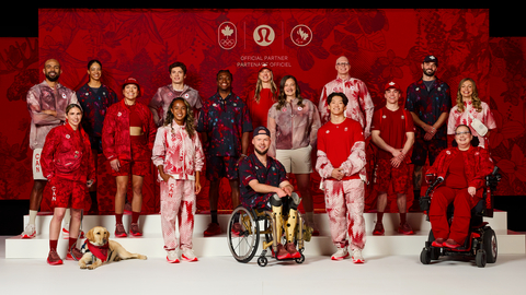 lululemon unveils Team Canada Summer Athlete Kit for Paris 2024 Olympic and Paralympic Games. Photo by Scott Ramsay for lululemon.