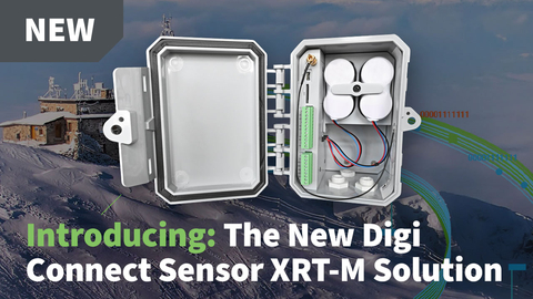Digi International Expands Monitoring Portfolio with Launch of Digi Connect Sensor XRT-M Powered by Digi Axess (Photo: Business Wire)