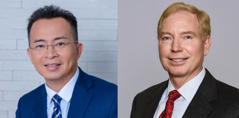 original L-R: Frank Vo, Co-Founder, President and CEO of Verda Healthcare, Lawrence Wedekind, Founder and CEO of IntegraNet Health. (Photo: Business Wire)