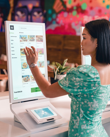 Clover Kiosk from Fiserv streamlines restaurant operations and enhances the customer experience with an intuitive self-service option. (Photo: Business Wire)