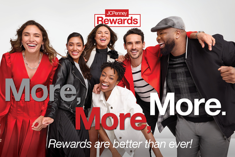 JCPenney’s new Rewards and Credit Program will provide great value for customers, helping them get more, earn more and save more during every trip. (Photo: Business Wire)