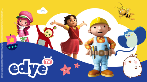 EL UNIVERSO PREESCOLAR DE EDYE AHORA DISPONIBLE PARA TV ABIERTA Y COMO CANAL LINEAL EN TELEVISIÓN DE PAGA