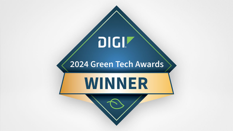 Digi International Reveals 2024 Green Tech Customer Innovation Award Winners (Graphic: Business Wire)
