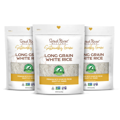 original Great River Milling Long Grain White Rice is "Climate Friendly" (Photo: Business Wire)