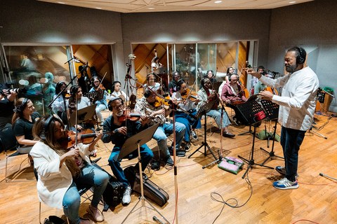 thumbnail Ángel "Cucco" Peña and orchestra (Photo: Business Wire)