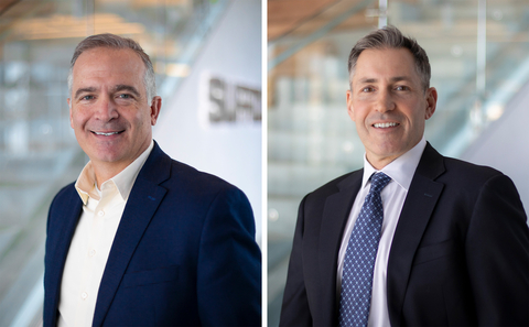 Suffolk bolsters executive leadership team with industry veterans Peter Gasparini (left) as EVP of National Operations and Chris Mills (right) as EVP of Business Development (Photo: Business Wire)