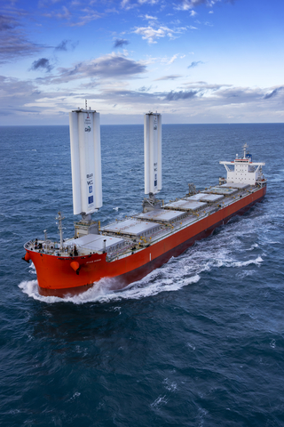 Cargill and BAR Technologies' WindWings® innovation has been recognized as groundbreaking technology that introduces cutting edge wind propulsion to commercial shipping for the first time. (Photo: Business Wire)