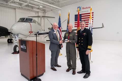 Beechcraft King Air 260 Multi-Engine Training System (METS) T-54A for the U.S. Navy (Photo: Business Wire)