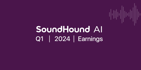 SoundHound AI To Report 2024 First Quarter Financial Results, Host Conference Call and Webcast on May 9 (Graphic: Business Wire)