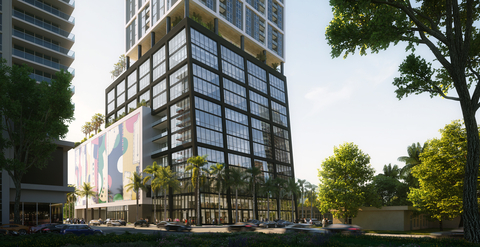 Oak Row Equities, a vertically-integrated private equity and real estate development company with over $1.6B of development in South Florida, has announced the official groundbreaking of 2600 Biscayne Boulevard, a transformative Class AAA multifamily and office tower in the rapidly-maturing Edgewater neighborhood of Miami. (Photo: Business Wire)