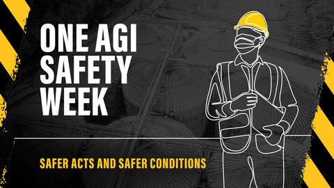Ag Growth International (“AGI”) is on a mission to create a zero-harm work environment by making safety a core guiding principle and driving best practice awareness during its fourth annual One AGI Safety Week, April 22-26, 2024. (Graphic: Business Wire)