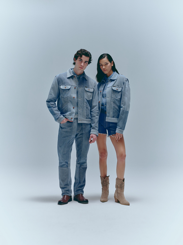 Introducing a sustainable twist on some of its classic styles, including the Greensboro Straight Leg Jean, Reworked Short, Icon Jacket and Heritage Shirt, the new line serves as the second installment of Wrangler Reborn after a successful initial launch in 2022. (Photo: Business Wire)