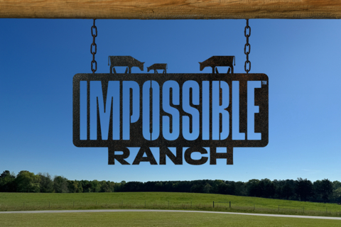 Located in South Carolina on 70 acres of farmland, Impossible Ranch involves rescuing cattle and repurposing the land to grow the same crops used to make Impossible’s award-winning, better-for-the-planet meat from plants. (Photo: Business Wire)