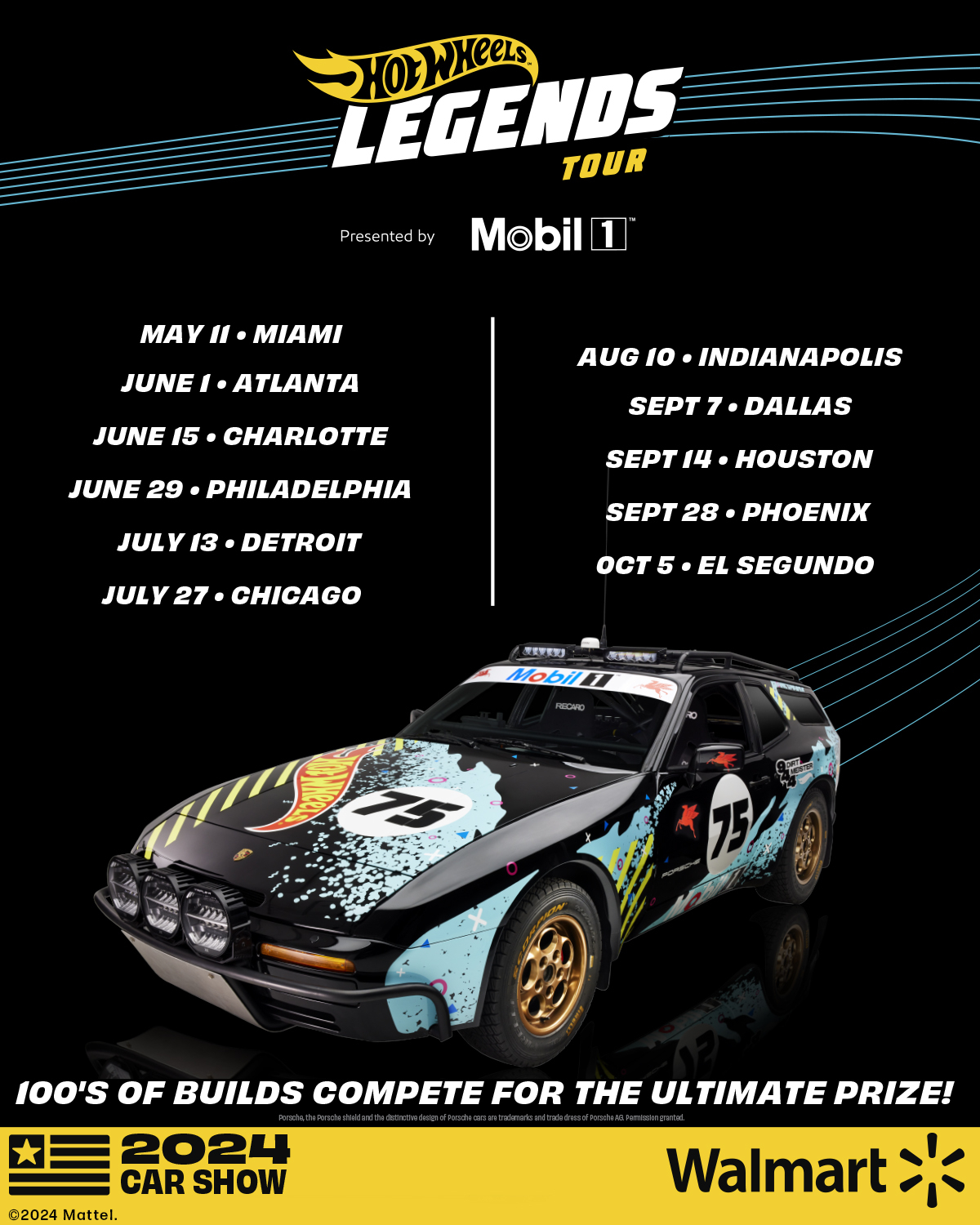 Seventh Annual Hot Wheels Legends Tour Presented by Mobil 1 Kicks Off on May 11 in Miami Business Wire