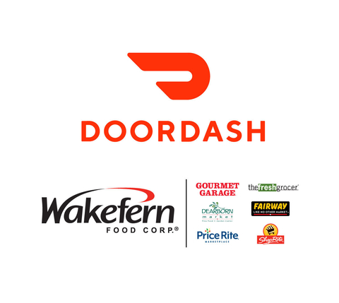 All ShopRite, Price Rite Marketplace, The Fresh Grocer, Fairway Market, Gourme Garage, and Dearborn Market locations are now on DoorDash Marketplace (Graphic: Business Wire)