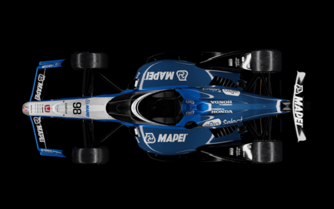 The MAPEI/Andretti INDYCAR #98 will race at the upcoming Indianapolis 500. (Photo: Andretti INDYCAR)