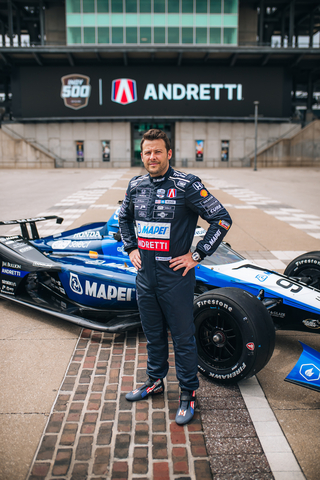 The MAPEI/Andretti INDYCAR #98 will be driven by Marco Andretti. (Photo: Alison Arena)