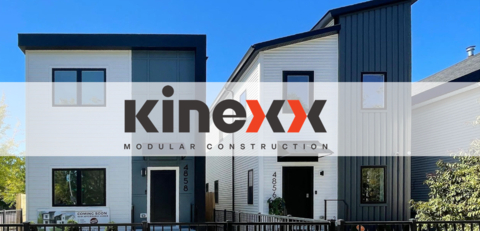 Kinexx builds innovative, modern modular homes uniquely designed for urban infill. (Photo: Business Wire)