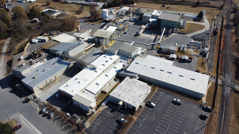 A picture of the Lubrizol manufacturing facility in Gastonia, North Carolina. The planned enhancements significantly upgrade production capacity of the site's acrylic emulsion technologies. (Photo: Business Wire)