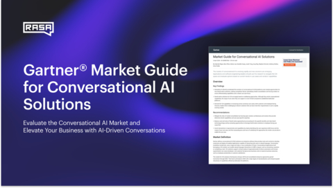 Rasa has been recognized as a Representative Vendor in the Gartner Market Guide for Conversational AI Solutions, highlighting its role in transforming business operations through AI-driven conversations. This acknowledgment underscores the importance of evaluating the Conversational AI market to enhance customer interactions, achieve cost efficiencies, and elevate customer service. (Graphic: Business Wire)