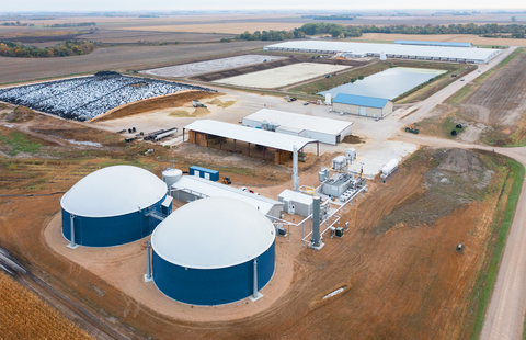 Clean Energy Renewable Natural Gas (RNG) Production Facility, Victory Farms Dairy, South Dakota. (Photo: Business Wire)