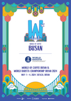 L'evento World of Coffee & World Barista Championship Busan si terrà dal 1º al 4 maggio nel centro congressuale BEXCO di Busan. (Grafica: EXPORUM)
