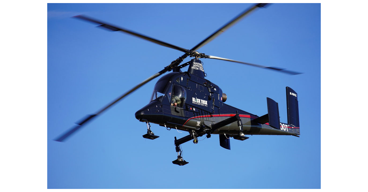 Kaman Delivers New K-MAX® to Black Tusk Helicopter Inc. | Business Wire