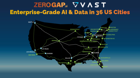 Enterprise-Grade AI & Data in 36 US Cities (Graphic: Business Wire)