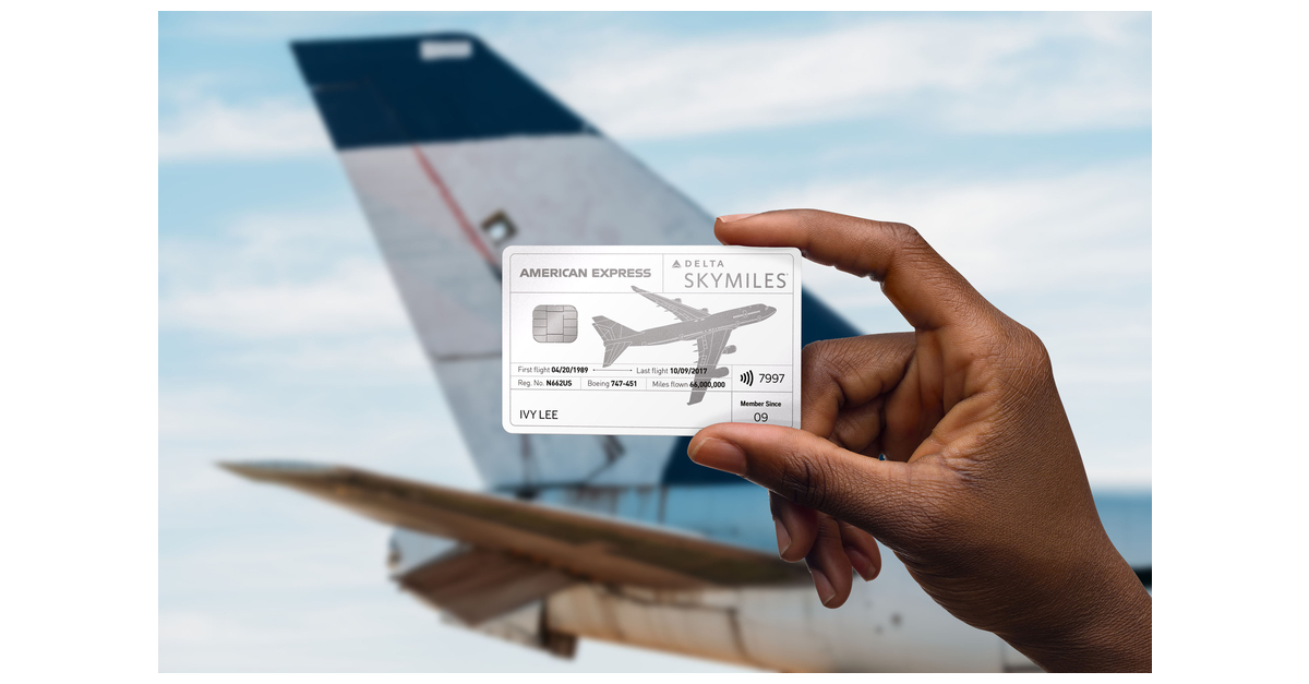 American Express and Delta Air Lines® Bring Back Popular Airplane Metal  Card Design | Business Wire