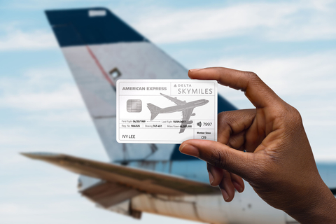 American Express and Delta Air Lines® Bring Back Popular Airplane Metal Card Design (Photo: Business Wire)