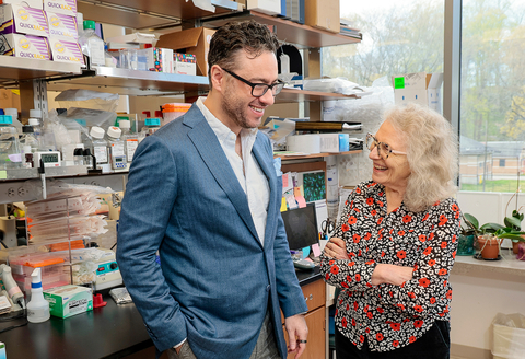 Drs. Stavros Zanos and Betty Diamond’s new research was published in Science Advances. (Credit: Feinstein Institutes)