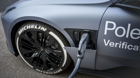Polestar and StoreDot successfully charge Polestar 5 prototype from 10<percent>-80%</percent> in 10 minutes (Photo: Business Wire)