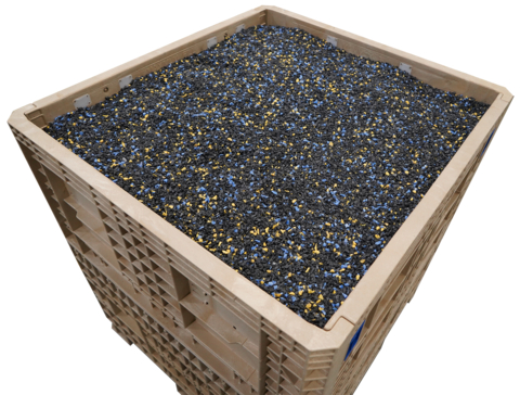 DuraGreen 45 x 48 x 50 Hopper Bottom - Small Granular Products (Photo: Business Wire)