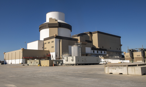 Vogtle Unit 4 has entered commercial operation in April 2024. Photo courtesy of Georgia Power © 2024.