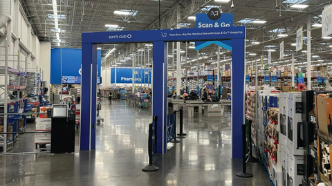 Sam's Club's AI-powered exit technology (Photo: Business Wire)
