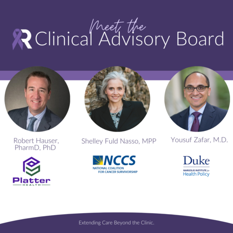 Reimagine Care, the nation’s leading provider of virtual-first cancer care, proudly announces the expansion of its esteemed Clinical Advisory Board with the appointment of renowned healthcare professionals with expertise in care across the cancer continuum. (Graphic: Business Wire)