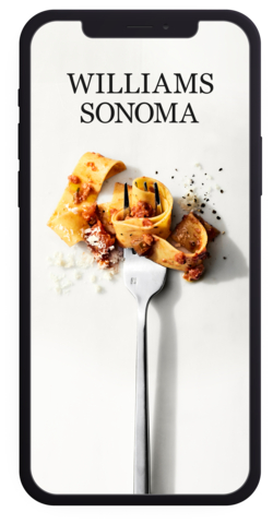 Williams Sonoma Launches New App with Recipes, Registry Services and Enhanced Shopping Experience (Graphic: Williams Sonoma)