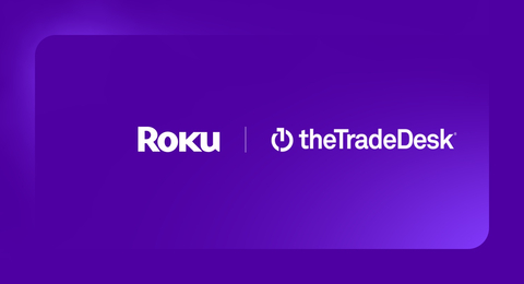 Roku announced plans for a new data-driven TV streaming partnership with The Trade Desk to equip advertisers with better planning, buying, and measurement of TV streaming media. (Graphic: Business Wire)