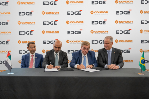 EDGE Becomes a Global Player in Non-Lethal Technologies by Acquiring Industry Leader CONDOR (Photo: AETOSWire)