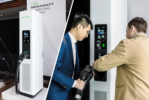 MaxiCharger Megawatt Charging System (Photo: Business Wire)