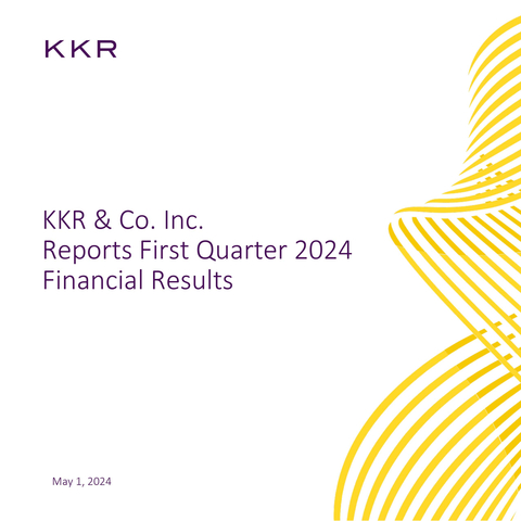 KKR Q1'24 Earnings Release