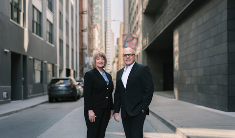 Pamela Touschner, FAIA, and Peter Rutti, AIA, appointed DLR Group Managing Principals (Photo: Business Wire)