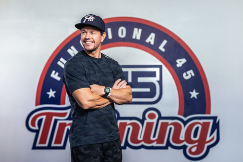 original F45 Training Holdings Inc. gears up for Wahlberg Week from May 6 – 12 at participating F45 studios worldwide. The global workout spotlights seven brand-new workouts personally designed by F45’s Chief Brand Officer Mark Wahlberg in the form of cardio, strength and hybrid training classes. (Photo: Business Wire)
