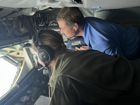 Reliable Robotics participates in KC-135 fly along to inform integration of its autonomous flight system into the airframe and boom (Photo: Business Wire)